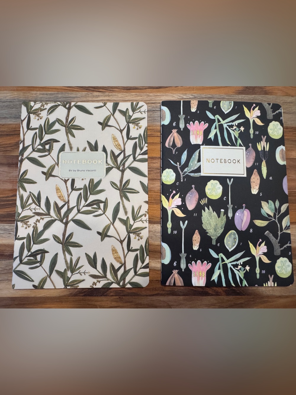 2 Pack Gorgeous Soft Touch Journals - BV by Bruno Visconti - Amazing Unique Gift